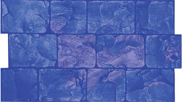 european fan stamp pattern